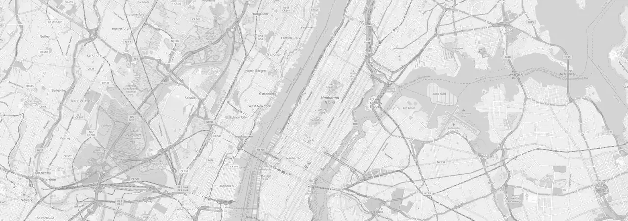 Map of Manhattan, New York